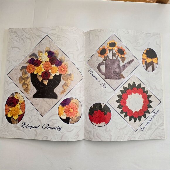 The Enchanted Garden By Cindy Float Nick Oravecz Miniature 3D Flowers From Fabri - Picture 6 of 13